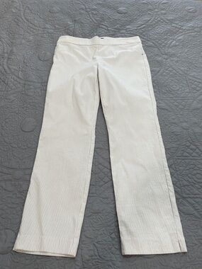 Liz Claiborne career Emma classic Striped Pants 6